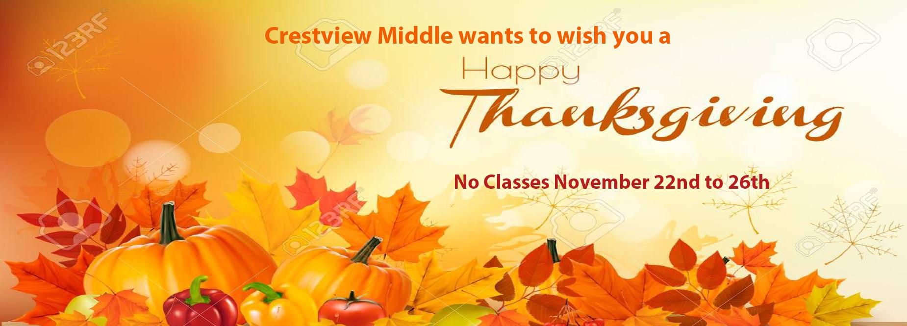 Happy Thanksgiving from CMS